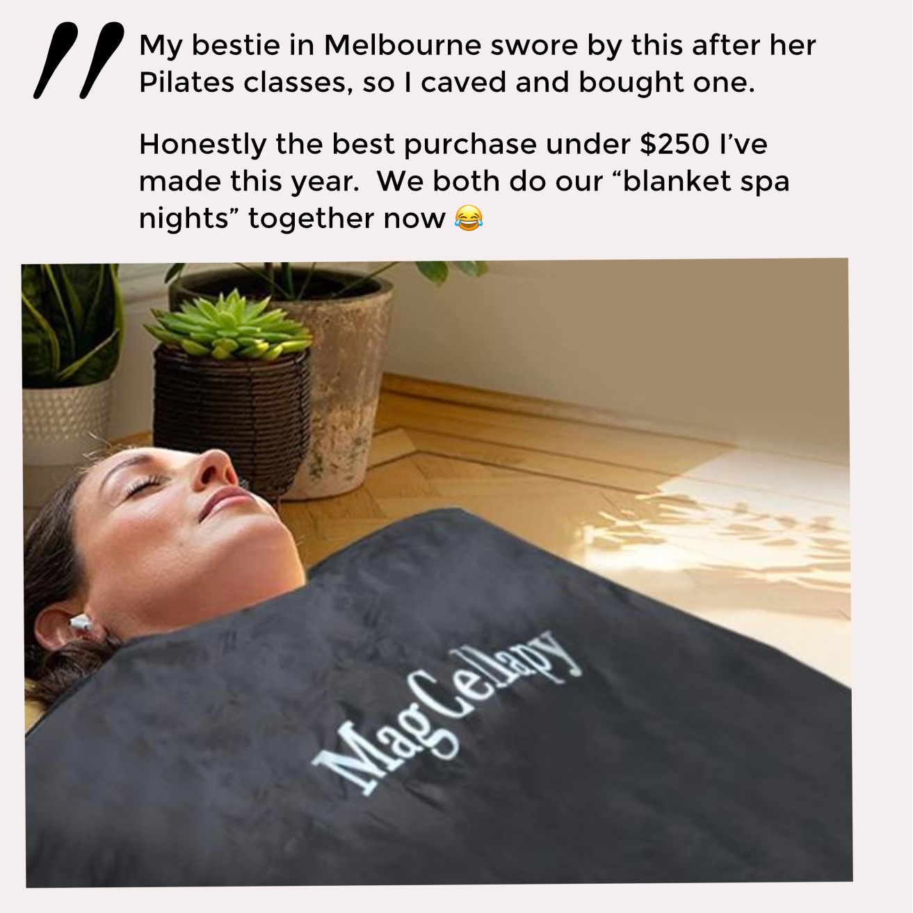 MagCellapy Infrared Sauna Blanket